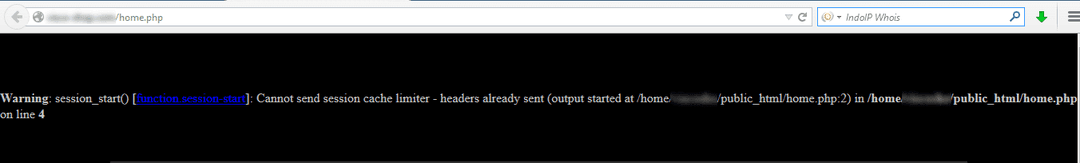 Cara Mengatasi Pesan Error headers already sent