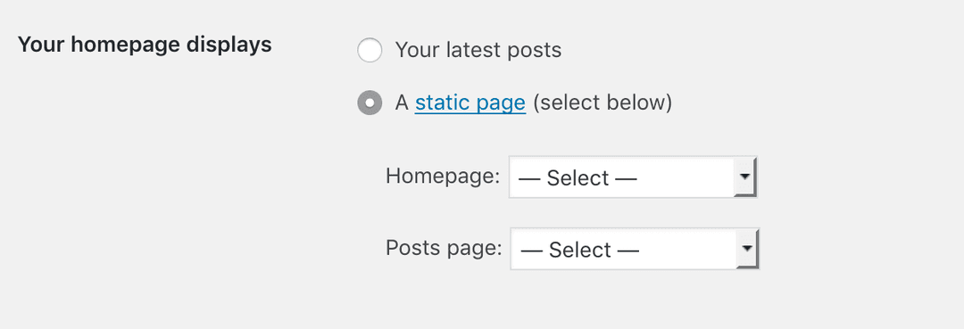 Separate Pages Untuk Blog Posts di Wordpress