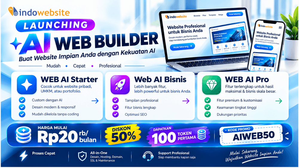 AI Web Builder IndoWebsite