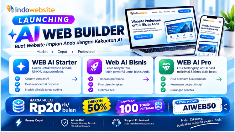 AI Web Builder IndoWebsite